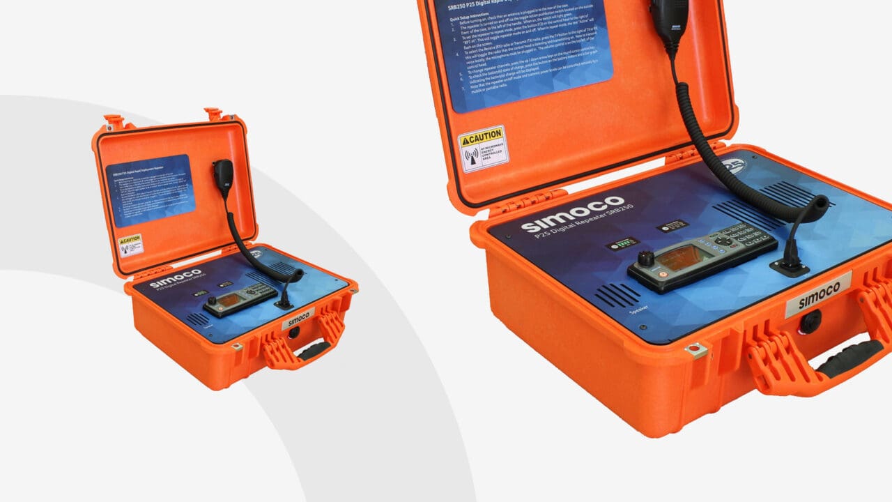 SRB250 P25 Rapid Deployment Repeater - simoco.com