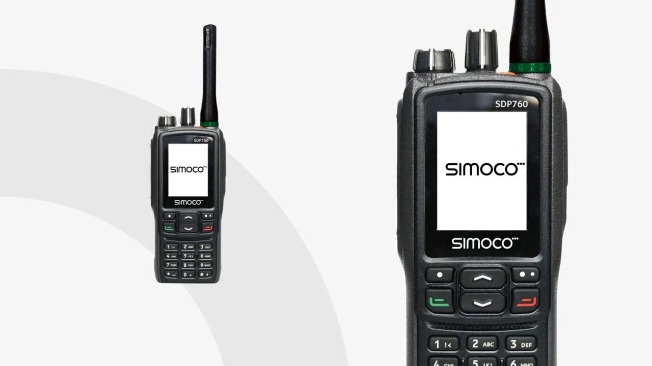 SDP760 DMR Portable Radio - simoco.com