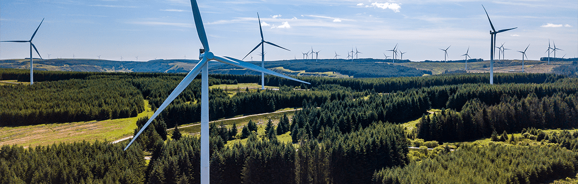 Renewable energy windfarms