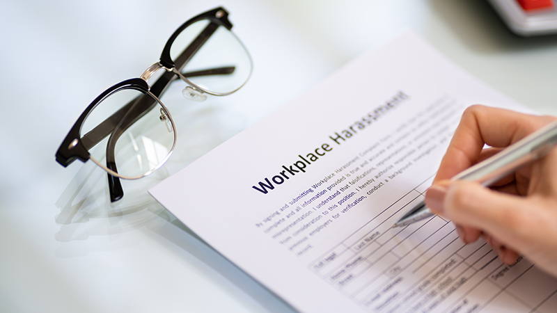 Creating a safe environment at work
